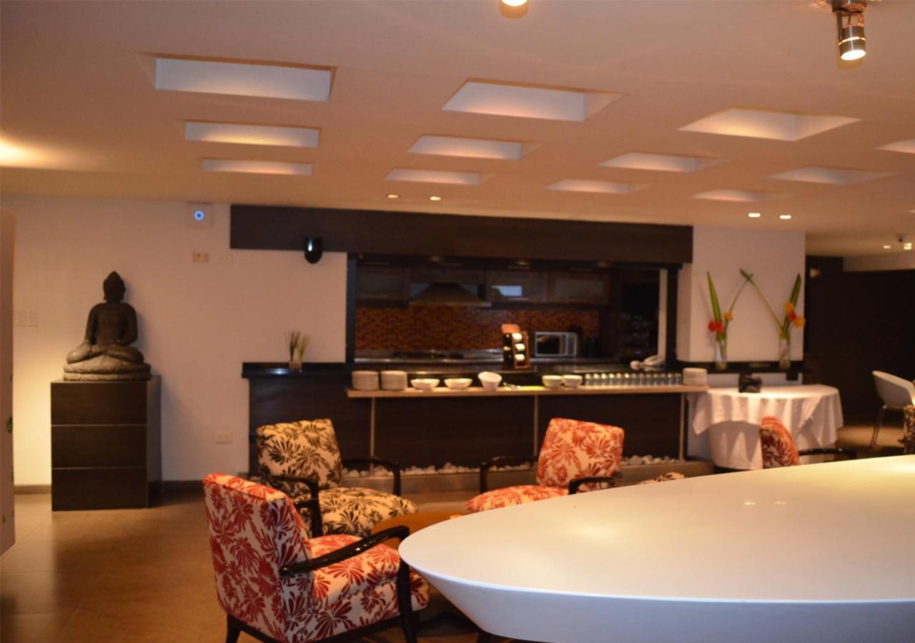 San Simon Hotel Pereira By Soratama Екстер'єр фото Interior of the restaurant